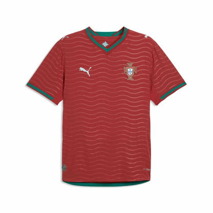 Portugal Authentic Home Official Jerseys PUMA Red S 