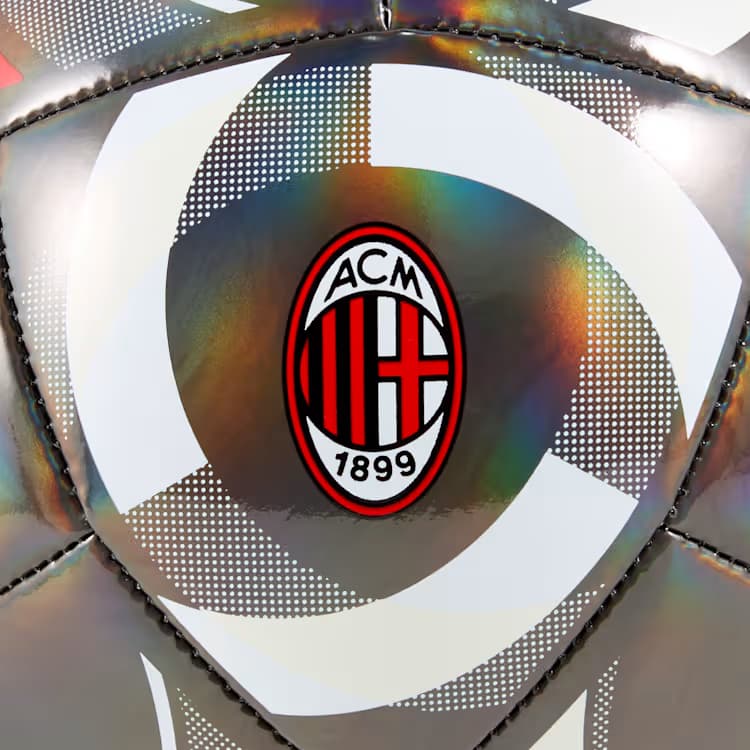 AC Milan ftblCulture Mini Soccer Ball top detail view