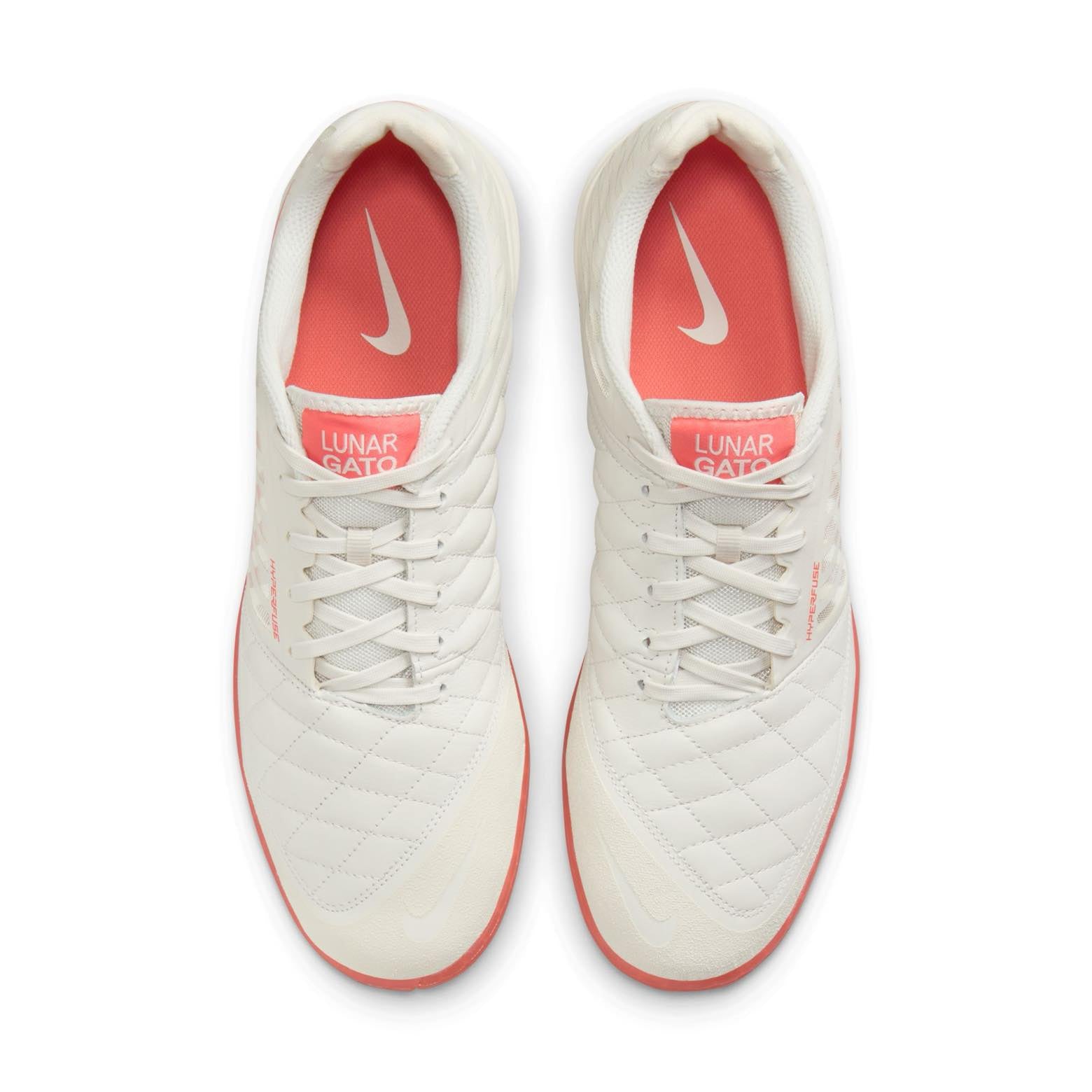 Nike Lunargato II indoor court soccer shoes showcasing their sleek design and performance features.