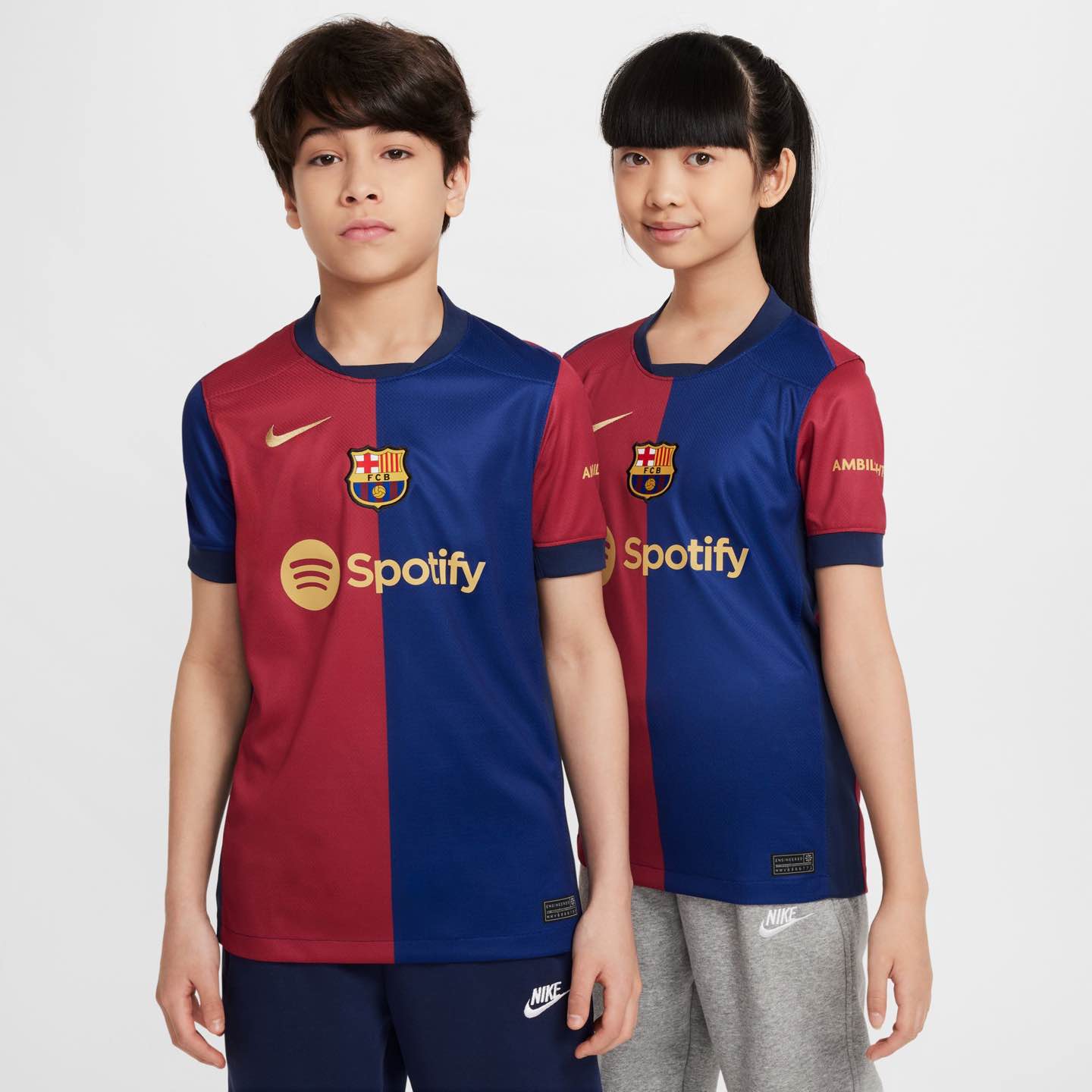 FC Barcelona 2024/25 Stadium Home Big Kids&