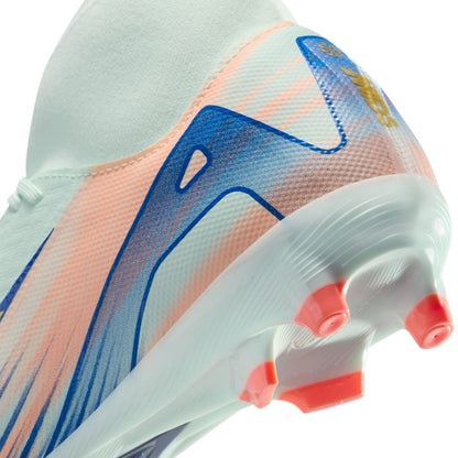 Nike Superfly 10 Academy Mercurial Dream Speed MG high-top soccer cleats, multi-ground cleats with Air Zoom and NikeSkin technology, designed for speed and ball control.