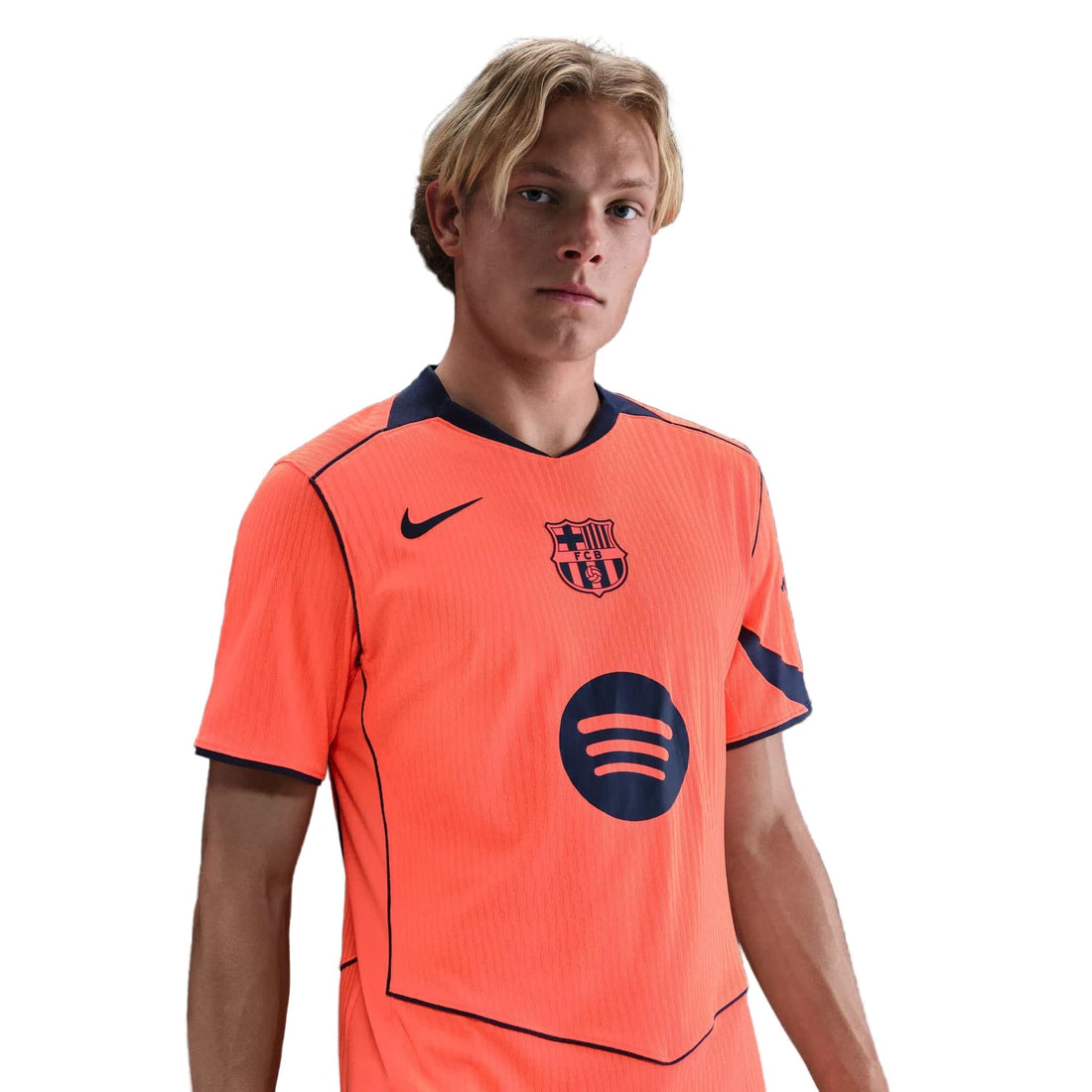 FC Barcelona 2025/26 Match Third Official Jerseys Nike Orange S