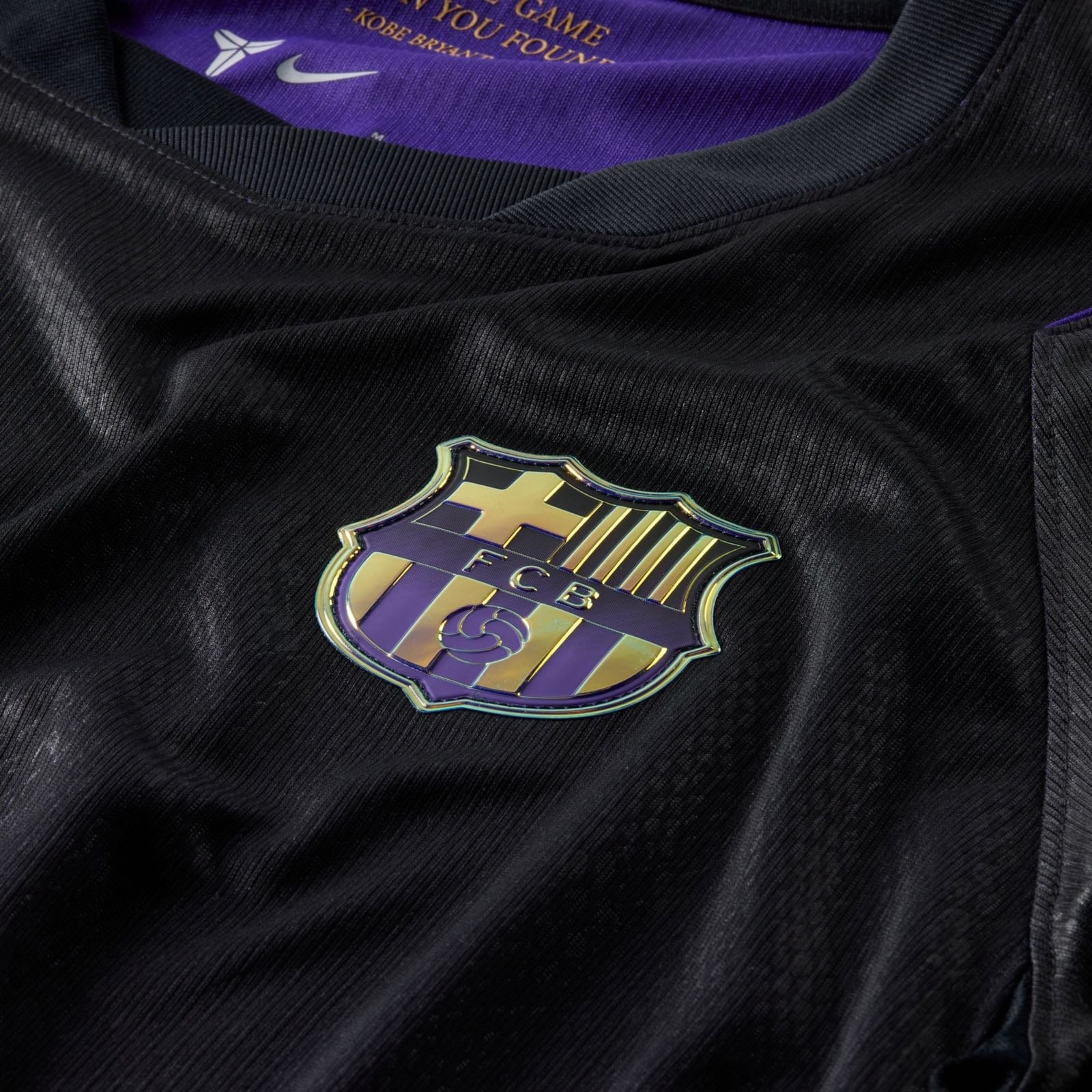 FC Barcelona 2026/27 Stadium Away Jersey in black and purple.