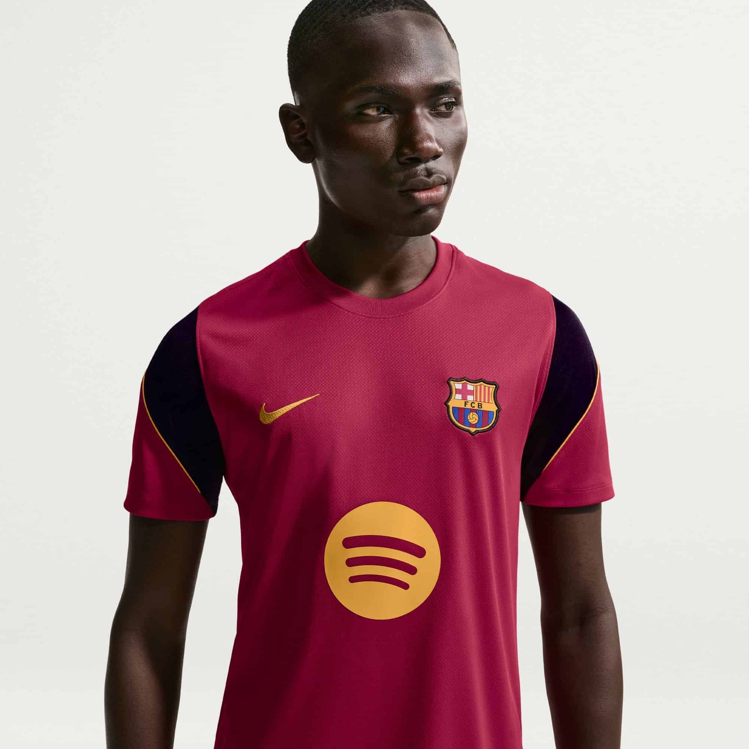 FC Barcelona Strike Training Tops Nike Red S 