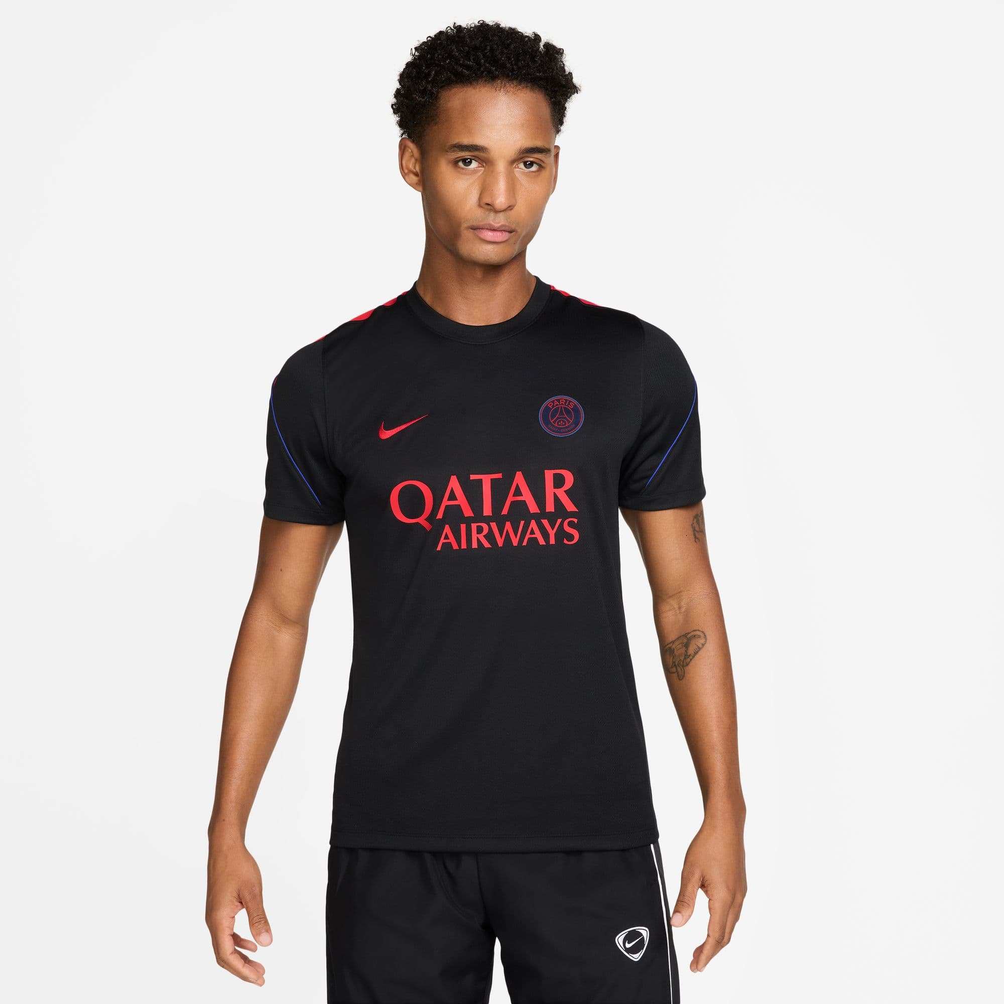 Paris Saint-Germain Strike Training Top Training Tops Nike Black S 