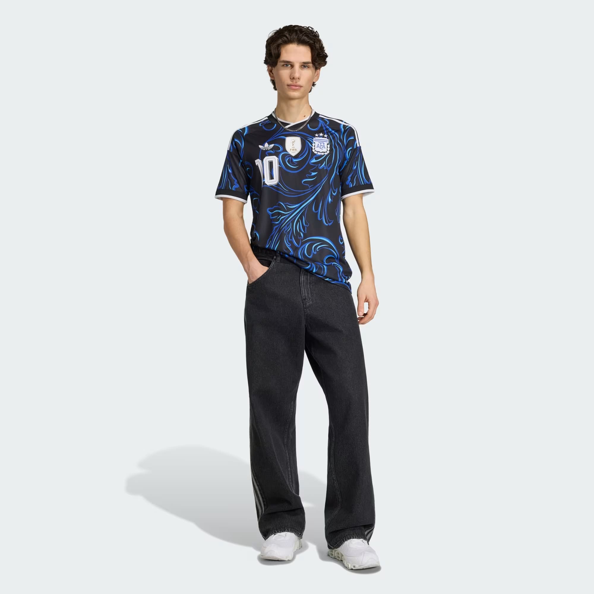 Argentina 2026 Away Messi Jersey Official Jerseys adidas 