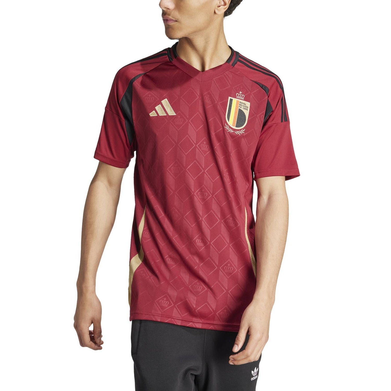 Belgium 24 Home Jersey Licensed Jerseys adidas 