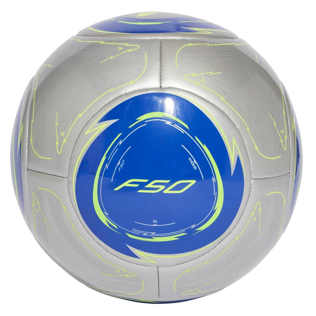 adidas Messi Club Soccer Ball Training Balls adidas Grey 3