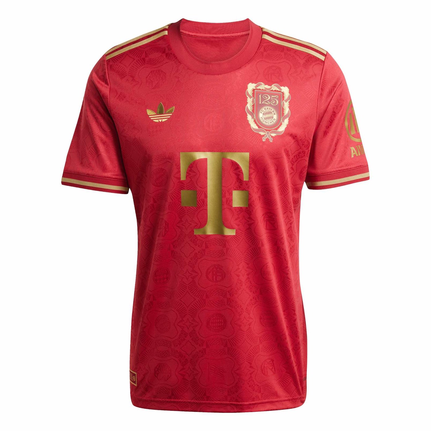 FC Bayern Anniversary Jersey Licensed Jerseys adidas Red XS 