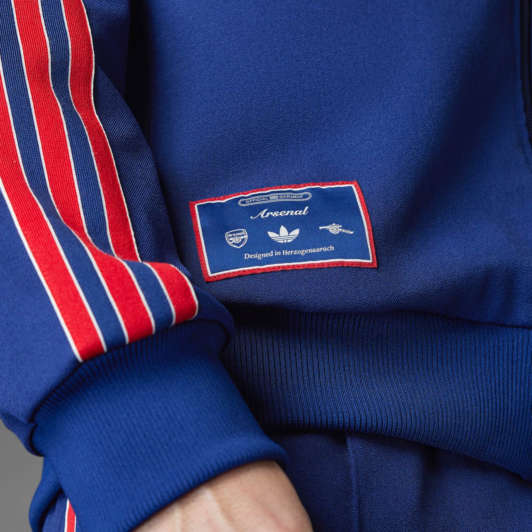 Arsenal Terrace Icons Track Top – Retro Arsenal Soccer Jacket