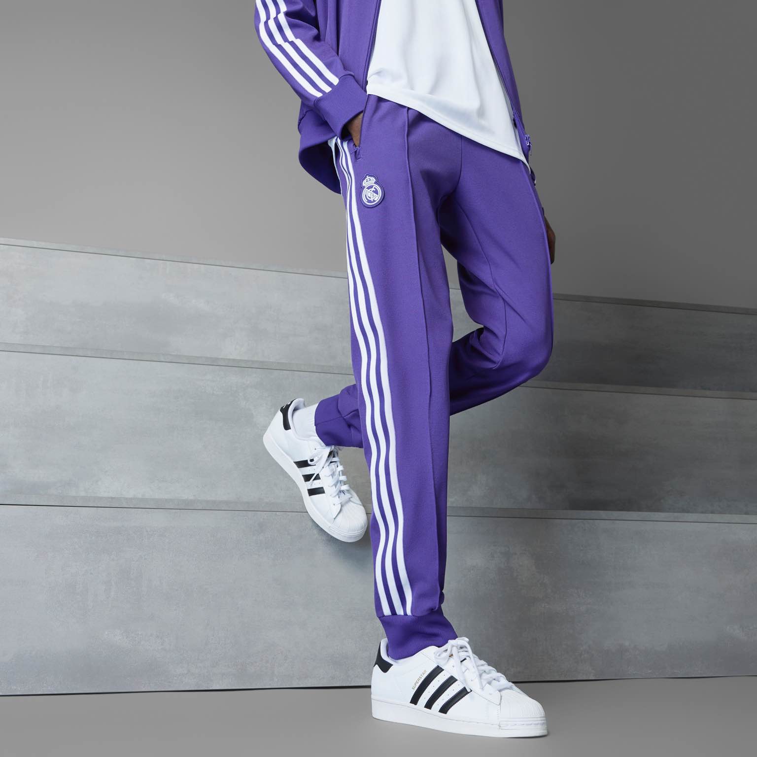 Real Madrid Terrace Icons Track Pants Licensed Pants adidas 