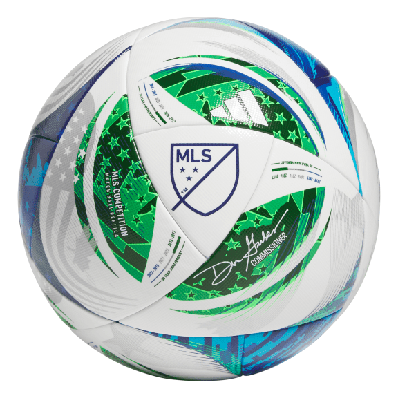 MLS 25 Competition NFHS Training Balls adidas White 4 