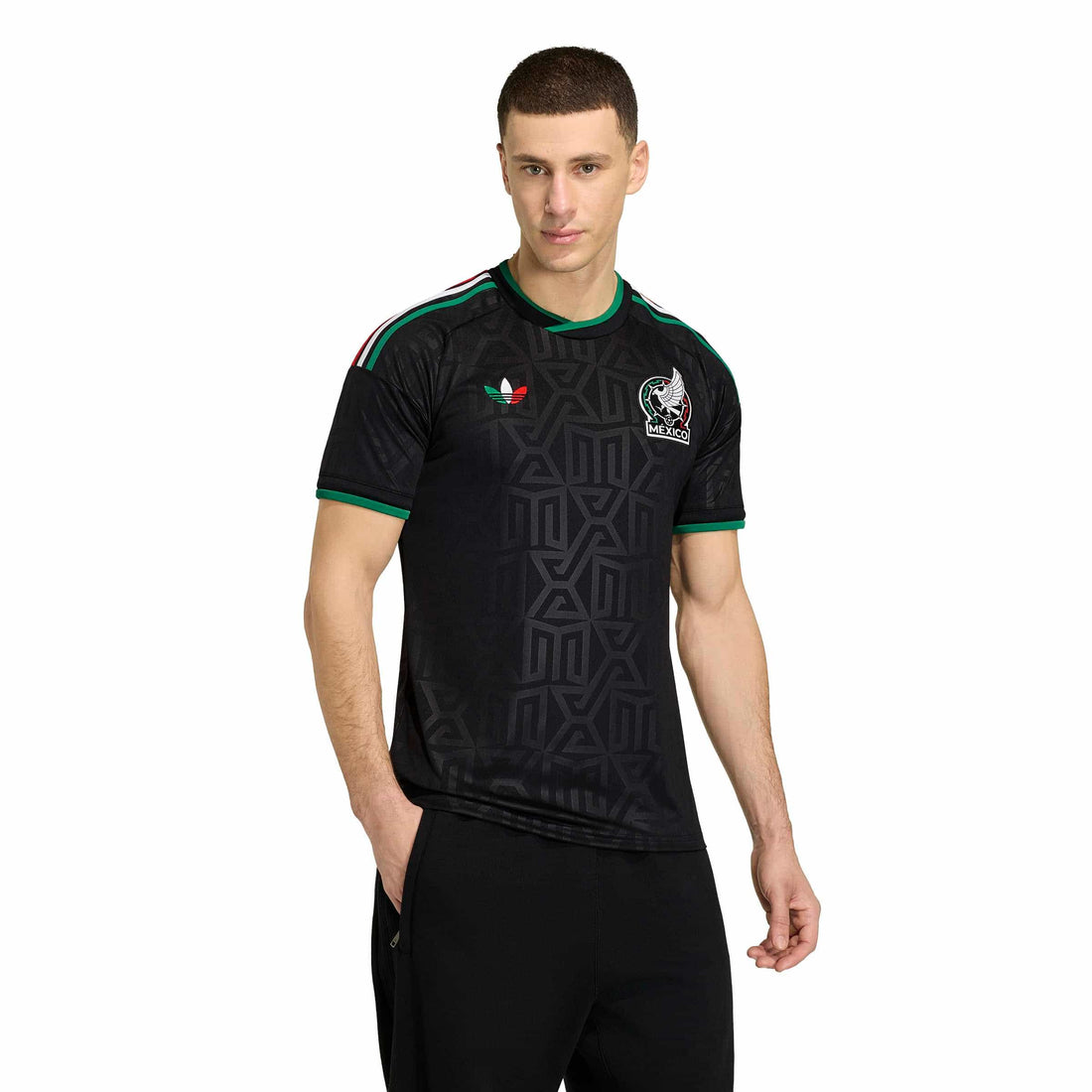 Mexico 26 Third Jersey Official Jerseys adidas Black XS 