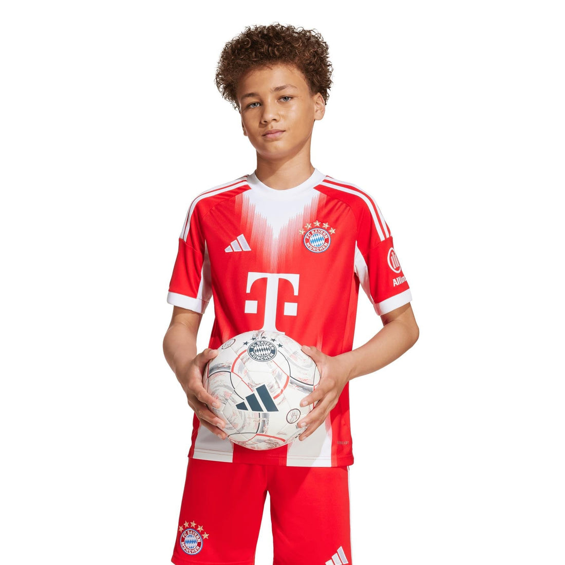 FC Bayern 25/26 Home Jersey Jr. Official Jerseys adidas