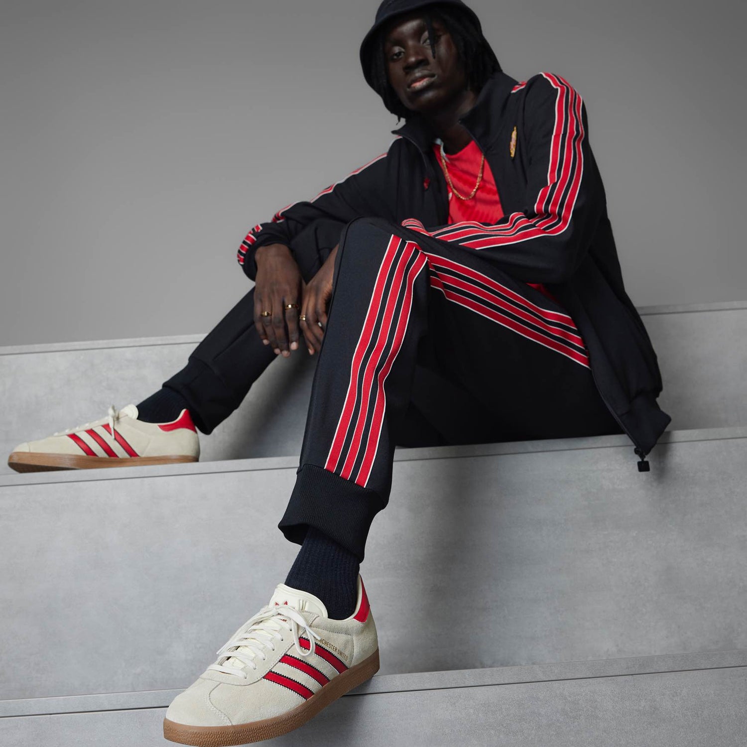 adidas Gazelle Manchester United Terrace Icons Shoes Lifestyle adidas 