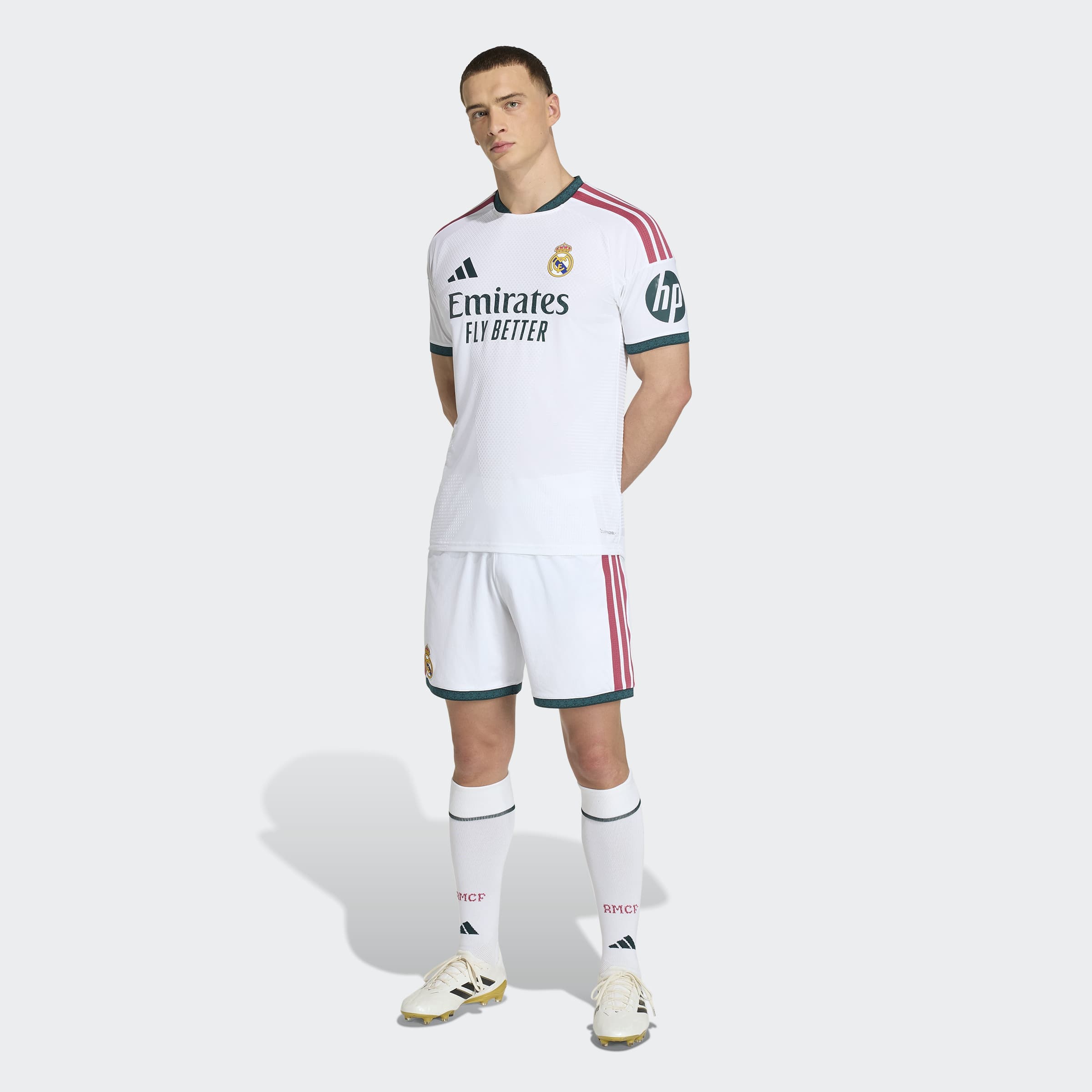 Real Madrid 26/27 Home Authentic Jersey player pose