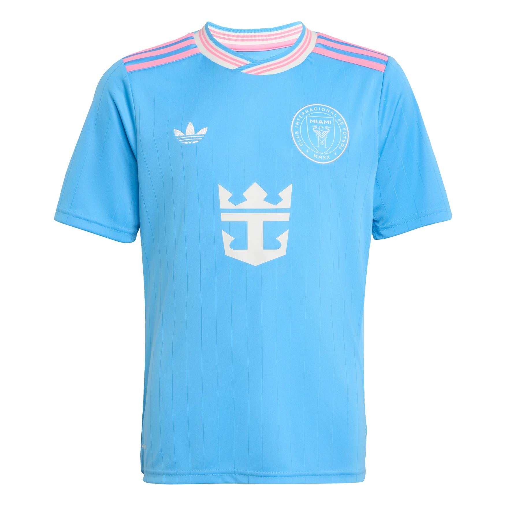 Inter Miami CF 25/26 Third Messi Jersey Jr. Official Jerseys adidas Blue YXS 