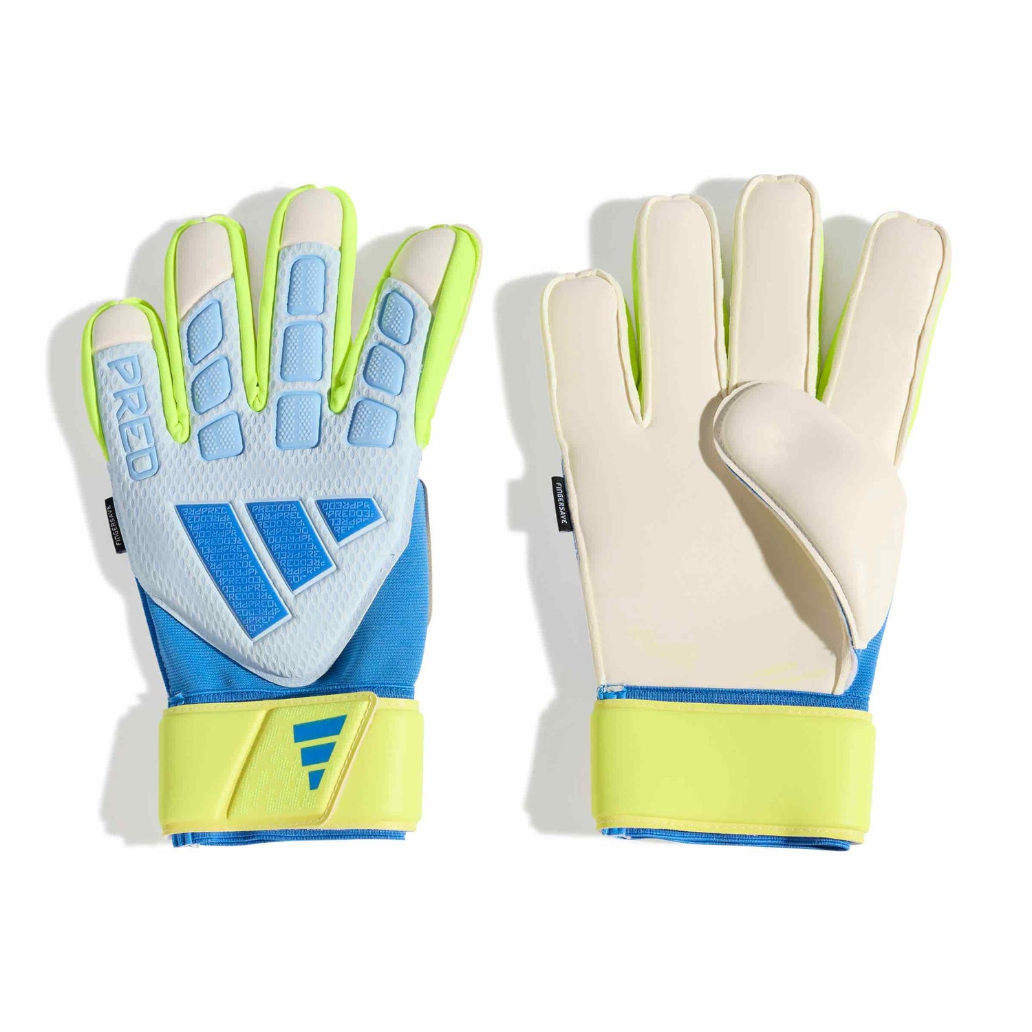 adidas Predator Match Goalkeeper Gloves Fingersave Goalkeeper Gloves adidas Blue 7 