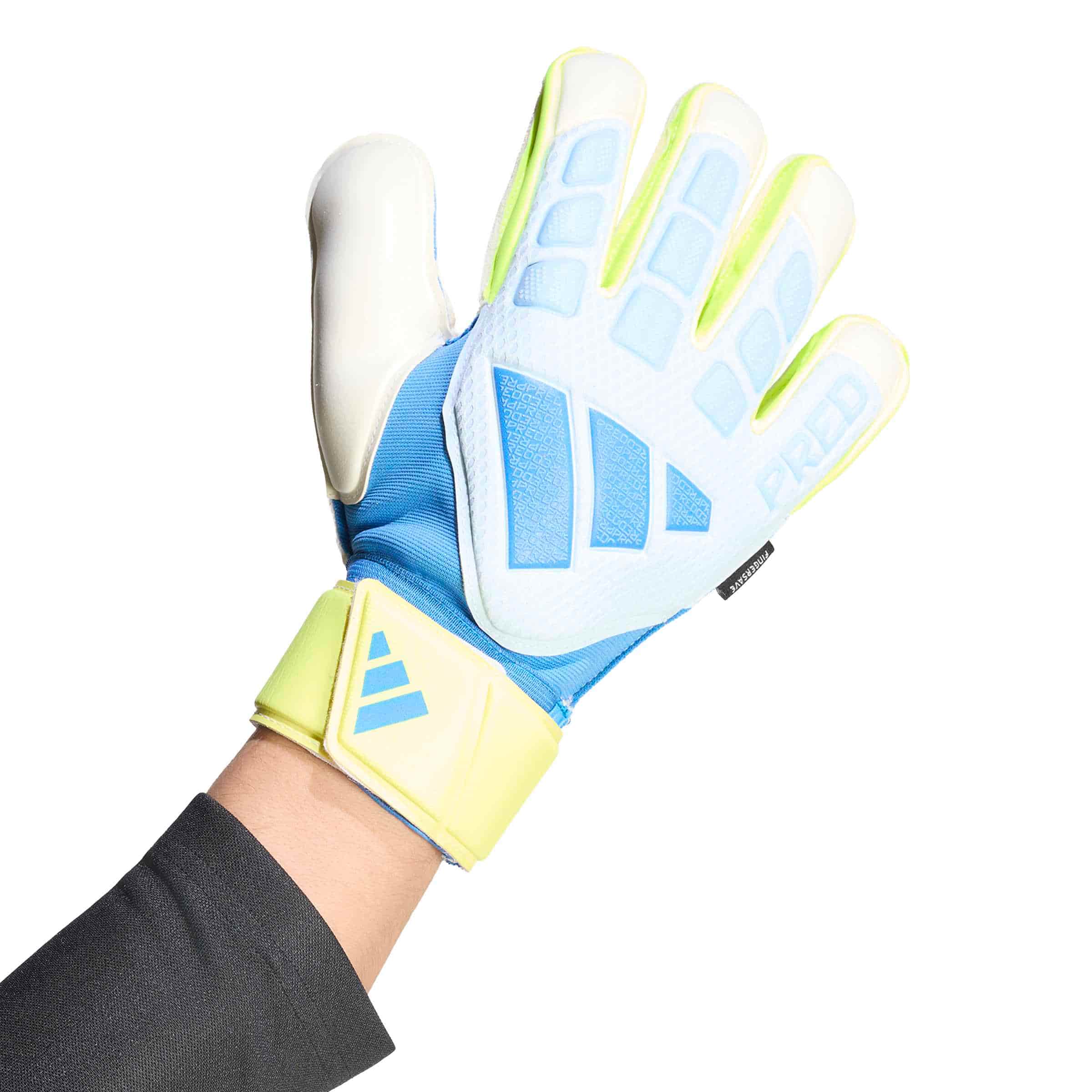 adidas Predator Match Goalkeeper Gloves Fingersave Goalkeeper Gloves adidas 