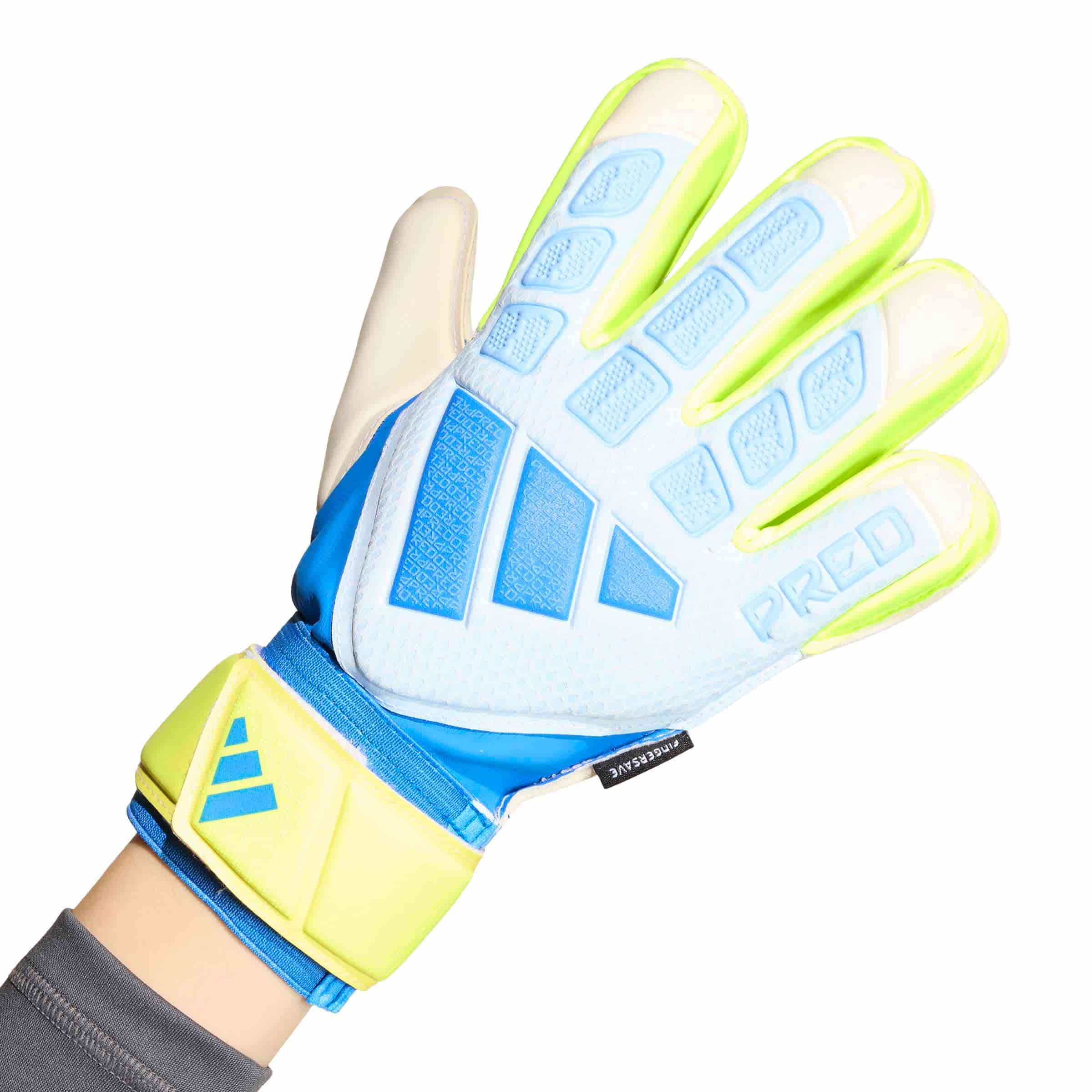 adidas Predator Match Fingersave Goalkeeper Gloves Jr. Goalkeeper Gloves adidas 