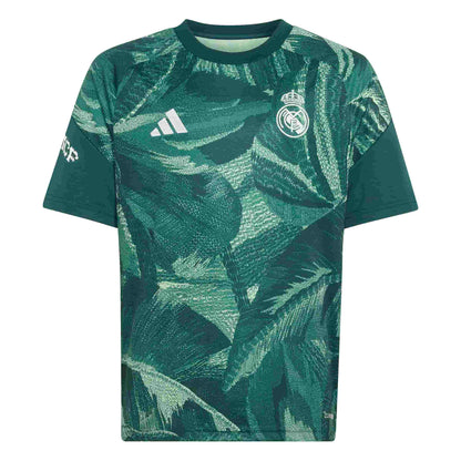 Real Madrid 26/27 Pre-Match Jersey Youth Pre-match Tops adidas Green YXS 