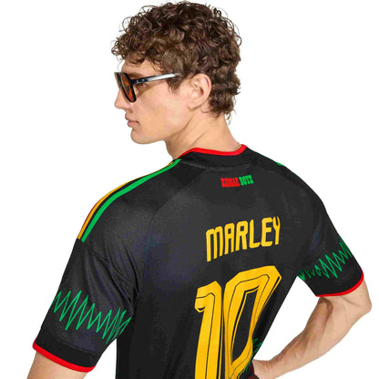 Jamaica 26 x Bob Marley Away Jersey Official Jerseys adidas 