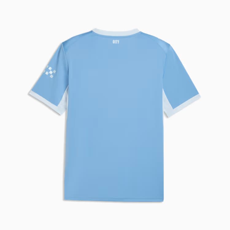 Manchester City Home Jersey back view