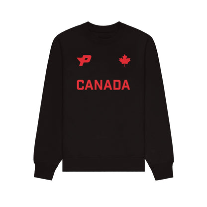 Premium Soccer Crewneck Lifestyle Wear Premium Soccer Black XS 