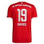FC Bayern 22/23 Home Jersey Davies